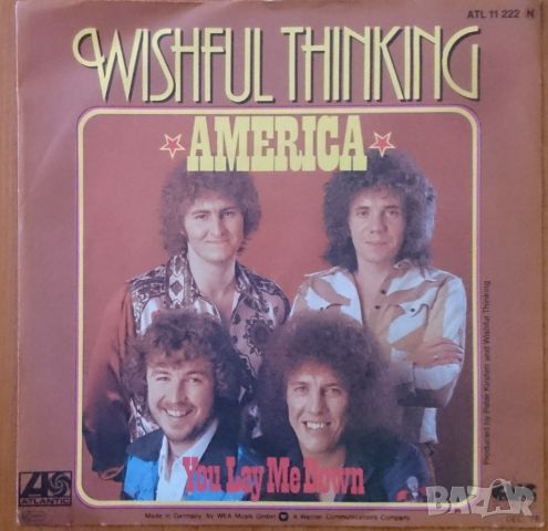 Грамофонни плочи Wishful Thinking – America 7" сингъл, снимка 1 - Грамофонни плочи - 45503927