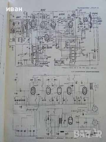 Радио и Телевизионни приемници (фабрични схеми)- И.Петров - 1966г., снимка 6 - Специализирана литература - 45680970