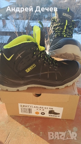 работни обувки Unity Atlas S3 с подарък раб.очила Stanley , снимка 6 - Други - 52909347