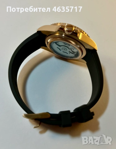 Часовник Seiko Yacht-Мaster Rose Gold (mod), снимка 4 - Мъжки - 52220269
