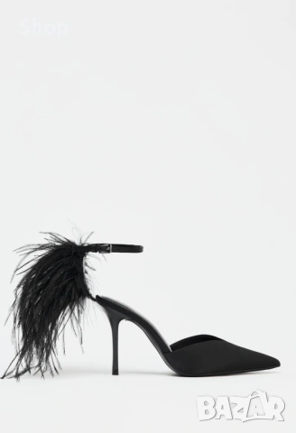 👡 Сатенени обувки на ток на Zara 👛