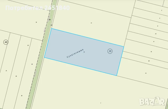 Продавам земя 50дка в землище Миладиновци, Добрич, снимка 1