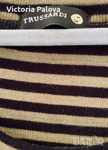 Оригинал TRUSSARDI Италия long sleeve блуза, снимка 4 - Блузи - 50378741