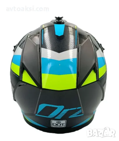 Каска Крос Мотор/Скутер/Бъги/Вело/АТВ-4242, снимка 5 - Аксесоари и консумативи - 49747969