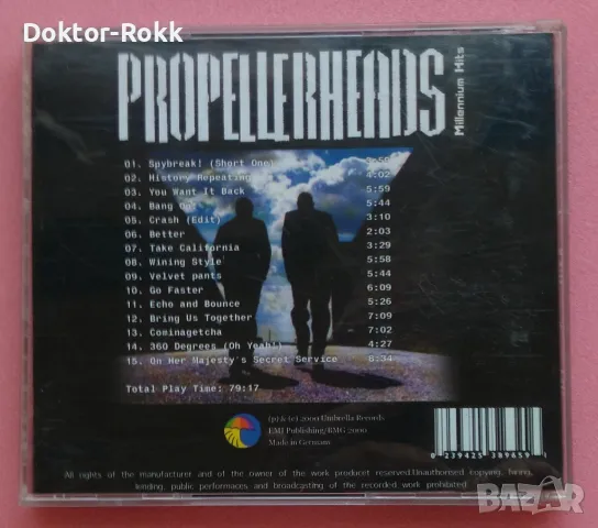 Propellerheads – Millennium Hits 2000, CD, снимка 2 - CD дискове - 49876909