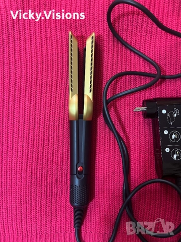 Dyson Airstrait, Black/ Gold, снимка 2 - Друга електроника - 53484783