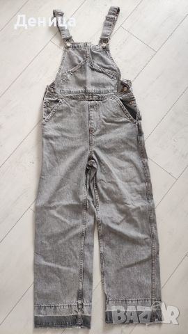 Дънков гащеризон Zara, 11-12 г., снимка 1 - Детски панталони и дънки - 45133502