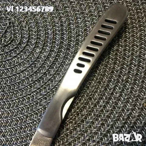 Евтин изцяло метален сгъваем нож 75х195 мм, снимка 2 - Ножове - 50803863