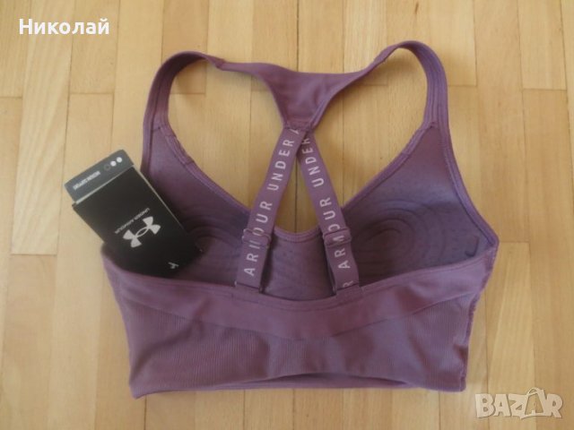 Under Armour UA Infinity Mid Rib Bra, снимка 6 - Корсети, бюстиета, топове - 45706823