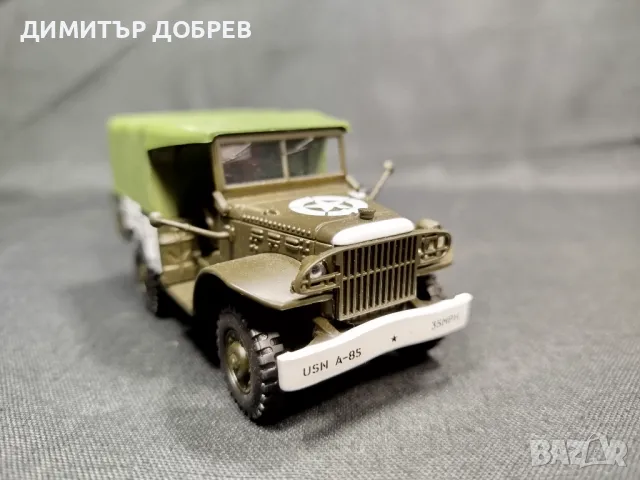 	1/43 МЕТАЛНА КОЛИЧКА МАЩАБЕН МОДЕЛ DODGE WC VICTORIA , снимка 5 - Колекции - 49180306