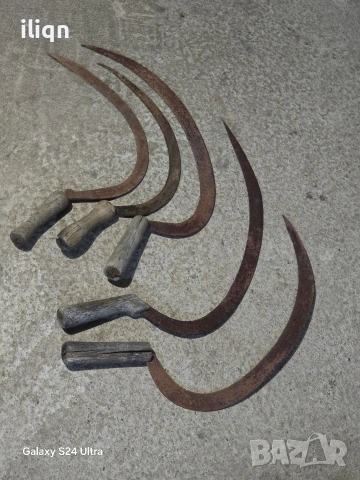 5 броя сърпове. Разгледайте и останалите ми обяви. , снимка 3 - Ножове - 53056976
