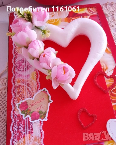 НАЛИЧНИ ДЕКОРАЦИИ И ПОДАРЪЦИ ЗА СВЕТИ ВАЛЕНТИН, снимка 6 - Декорация за дома - 53282700