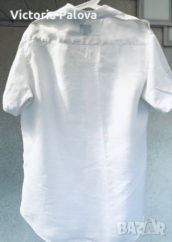 Спортна риза G-STAR RAW от коприва (рами), снимка 12 - Ризи - 45906791