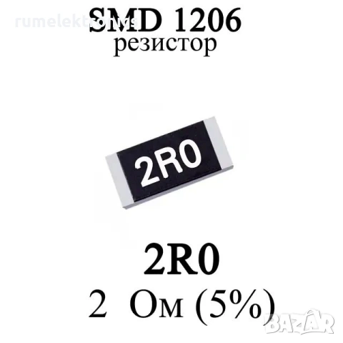 2 ohm smd 1206