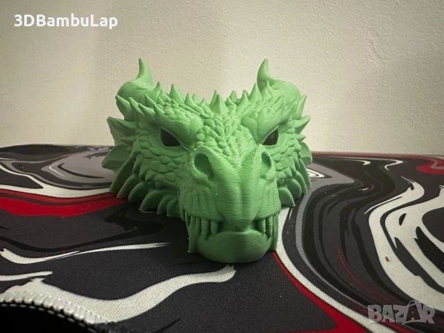 Глава на дракон – органайзер / табла за дребни вещи, снимка 2 - Декорация за дома - 53251093