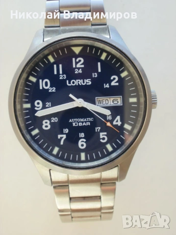 Lorus автомат часовник на Seiko голям мъжки ръчен часовник