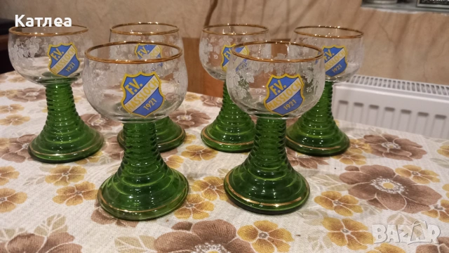 Кристални чаши , снимка 2 - Чаши - 53641183