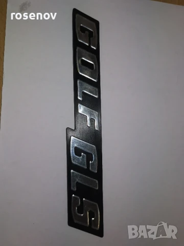 Емблема Фолксваген голф 1 гти logo vw golf1 gti , снимка 4 - Части - 50735188