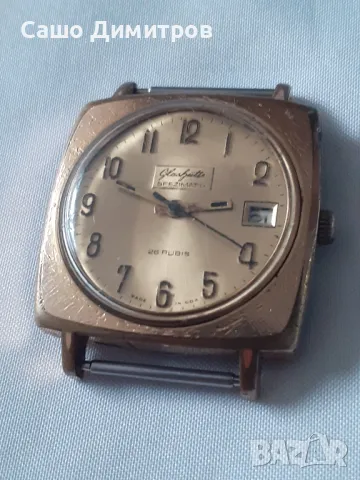 Glashute automatic GDR GOLD PLAKUE , снимка 3 - Мъжки - 47093931