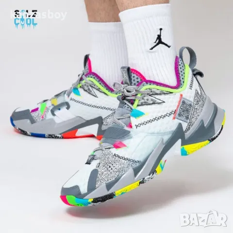 Nike Jordan Russell Westbrook Why Not Zer0.3 Noise - страхотни мъжки маратонки КАТО НОВИ 44.5, снимка 2 - Маратонки - 50037095
