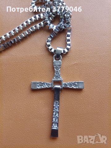 Колие с кръст Бързи и яростни , снимка 5 - Колиета, медальони, синджири - 45700244