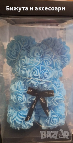 мече от рози , снимка 2 - Романтични подаръци - 53198523