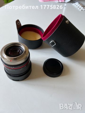 SAMYANG  Fishai 8mm f2.8 с байонет FUJIFILM, снимка 4 - Обективи и филтри - 46358470