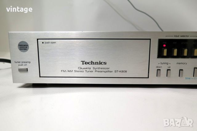 Technics ST-K808 AM/FM Stereo Tuner/ Timer/ Preamplifier, снимка 2 - Ресийвъри, усилватели, смесителни пултове - 45541504