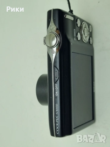 Nikon COOLPIX S3000 Digital Camera 12.0MP 4x Optical Zoom BLACK Works, снимка 10 - Фотоапарати - 53805069