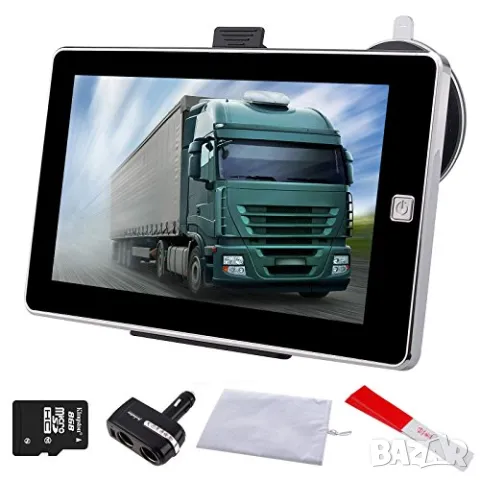 iGO gps navigation e28 baytter 7" bluetooth 5v 2a miniUSB av/in tf-slot headphone-out igo primo, снимка 1