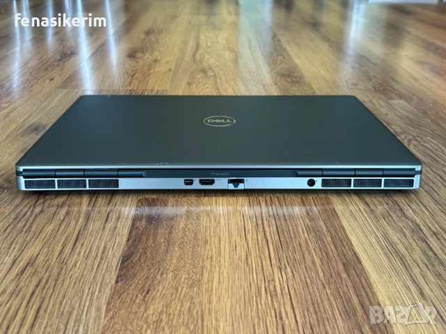 17.3' FHD IPS Core i7-10750H DELL Precision 7750 16GB DDR4/256GB NVMe/RTX 4000 8GB/Бат 6ч, снимка 4 - Лаптопи за работа - 53228578
