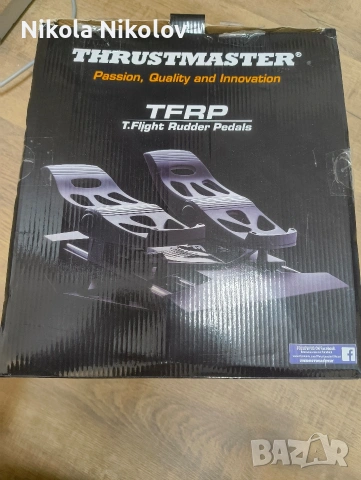 Джойстик за летене Logitech Saitek X52 и педали за летене Thrustmaster, снимка 6 - Джойстици и геймпадове - 54139521