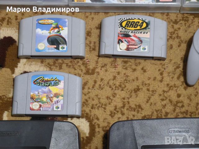 Nintendo 64, джойстици, игри с кутии и още, снимка 7 - Nintendo конзоли - 45112281