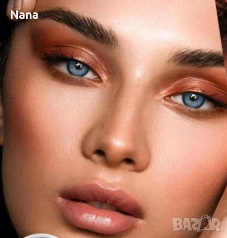 Цветни лещи сини,зелени, сиви, лешников кафяв цвят , снимка 8 - Козметика за лице - 47035856