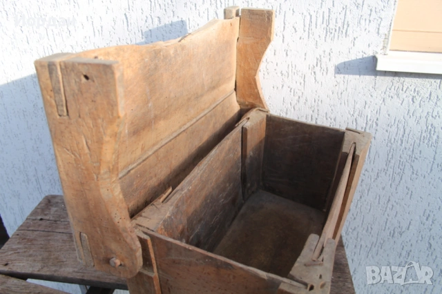 Стар Сандък/ракла, снимка 12 - Антикварни и старинни предмети - 53877378