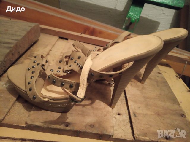 Дамски летни обувки Shoe Aquarium, снимка 1 - Дамски обувки на ток - 36273270