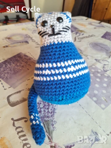 ✅РЪЧНО ПЛЕТЕНА ИГРАЧКА КОТКА ❗