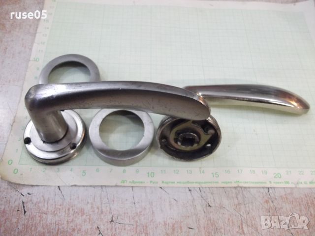 Дръжки 2 бр. метални комплект за брава, снимка 5 - Железария - 45674156