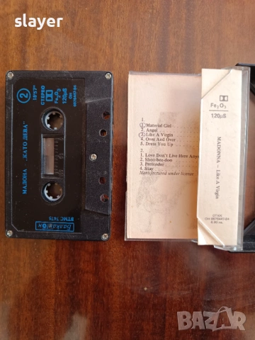 Оригинална касета Мадона Балкантон,MADONNA, снимка 3 - Аудио касети - 53846200