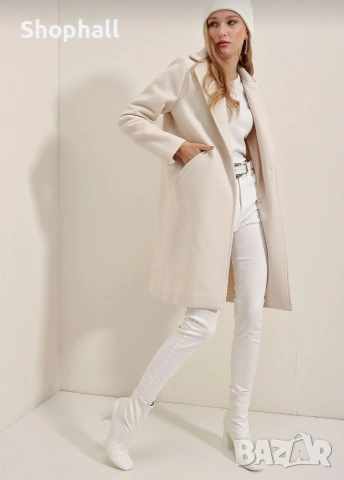 Дамско елегантно палто. Размери M и L, снимка 3 - Якета - 53326352