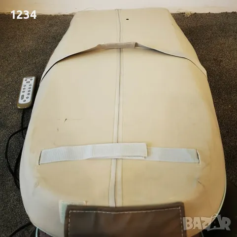 като НОВА HoMedics масажираща седалка за Шиацу масаж с подгрев. Масажор SBM-1010GB, снимка 10 - Масажори - 50418811