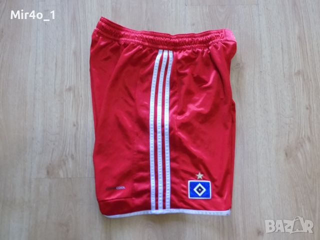 Къси панталони hamburger hsv adidas адидас шорти оригинални футболни мъжки L, снимка 3 - Спортни дрехи, екипи - 46681960