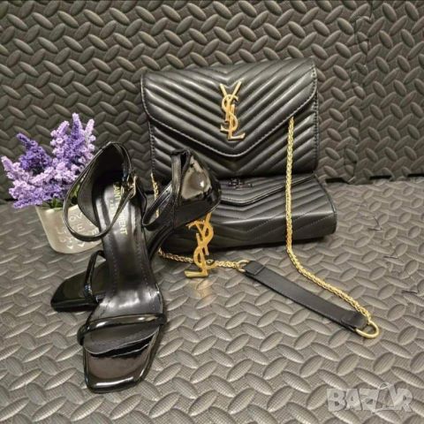 дамски сандали на ток louis vuitton , снимка 11 - Сандали - 46631159