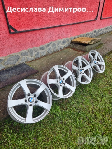 4 бр. Лети джанти DEZENT за БМВ 5Х120 17 ски 8j ет 30, снимка 7 - Гуми и джанти - 53620626