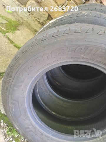 4 гуми BRIDGESTONE 225/65 R16 C DOT (5118) гумите са като нови, снимка 5 - Гуми и джанти - 45830796