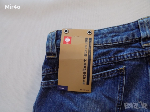 нов работен панталон engelbert strauss work wear дънков долнище екип мъжки оригинален размер 106, снимка 8 - Спортни дрехи, екипи - 52690700