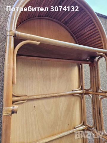 Портманто от естествен бамбук, снимка 2 - Портманта - 52829171