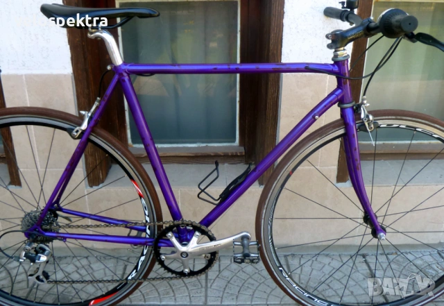 Шосеен велосипед ! Къстъм  1х8 ! Рамка Хром-моли !, снимка 12 - Велосипеди - 54255429