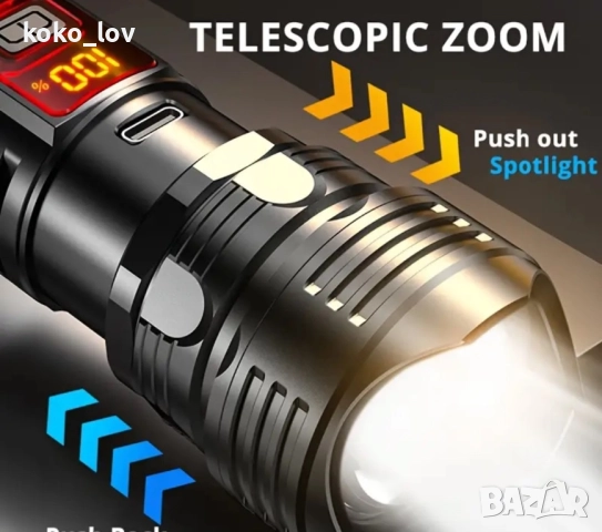 Лед фенер , снимка 5 - Къмпинг осветление - 51443111