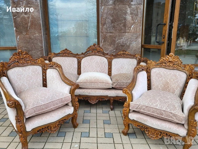 Италианска барокова холна гарнитура 